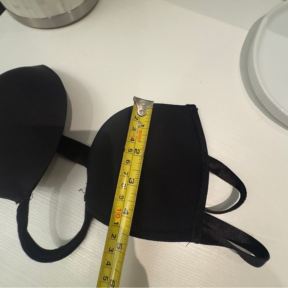 Strapless Low Dip Bra Black - Picture 3 of 6